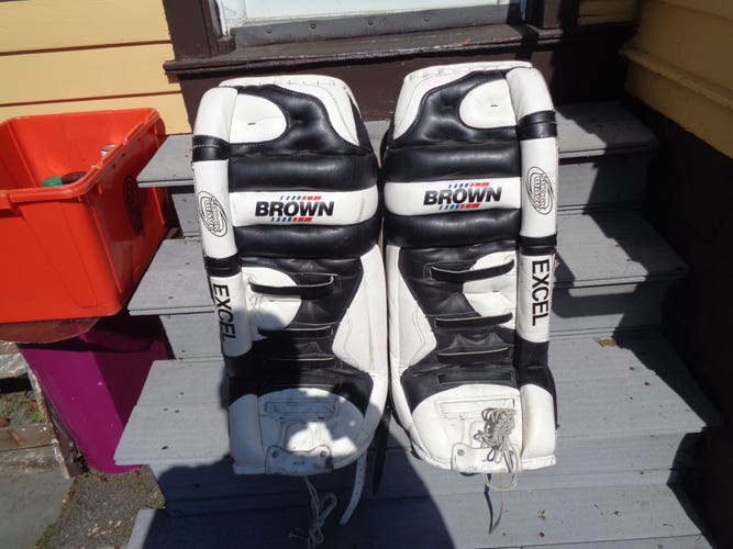 Used 32"  John Brown Goalie Leg Pads