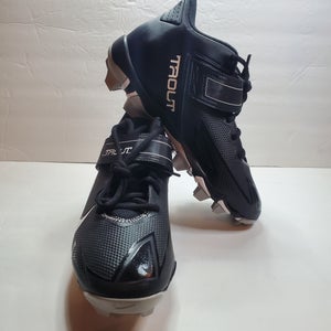 BNWOB Mens Nike Force Trout 8 Keystone Black Molded Cleats sz 6.5 CZ5911-011