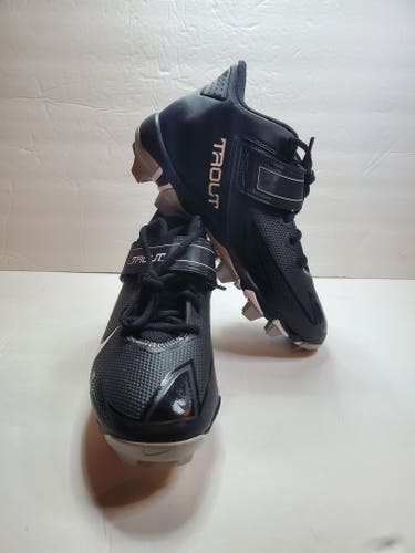 BNWOB Mens Nike Force Trout 8 Keystone Black Molded Cleats sz 6.5 CZ5911-011