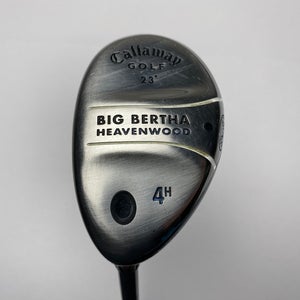 Callaway Big Bertha Heavenwood 4 Hybrid 23* Aldila 50g Ladies Graphite Womens LH