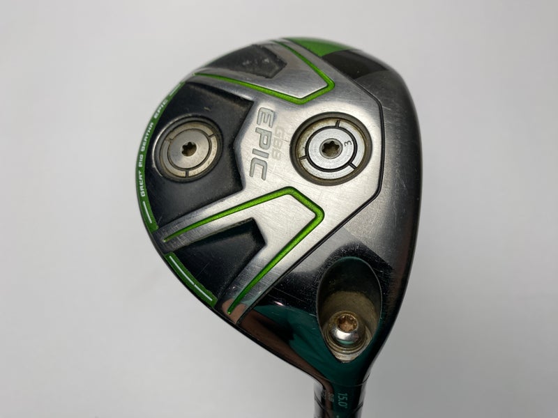 Callaway GBB Epic Sub Zero 15* Fairway Wood RH Stiff Flex Graphite