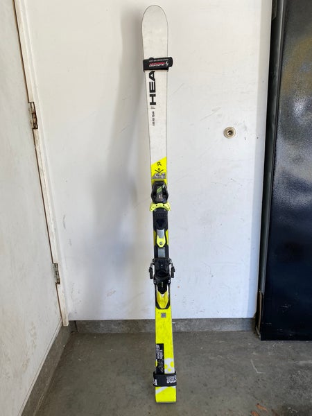 Used Head Racing Skis With Bindings World Cup Rebels i.GS RD Skis