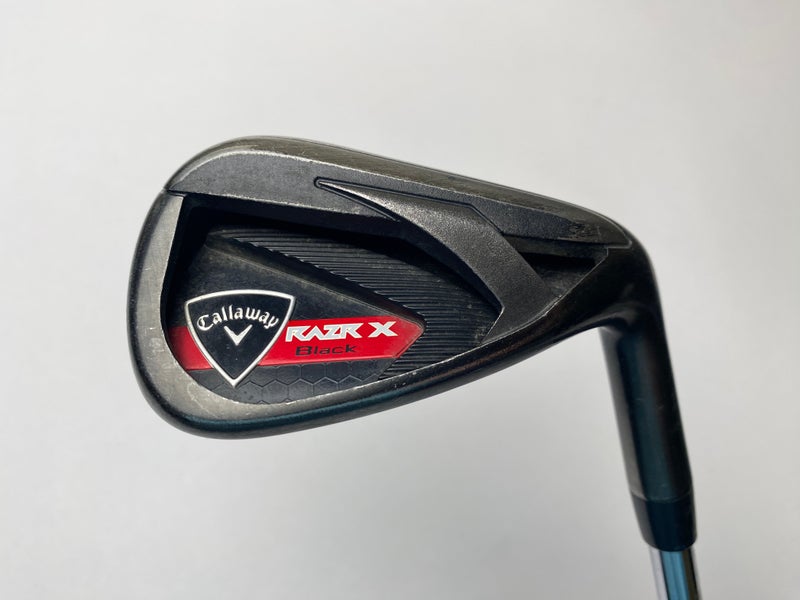 Callaway Razr X Black Approach Wedge True Temper M-10 XP Uniflex Steel Mens RH