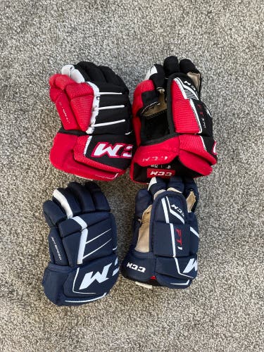 Used CCM 10" Gloves