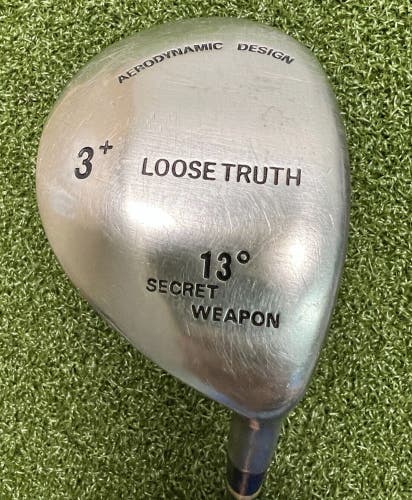 Loose Truth 3+  13*  3 Wood SECRET WEAPON / Regular Graphite / RH /sa6509