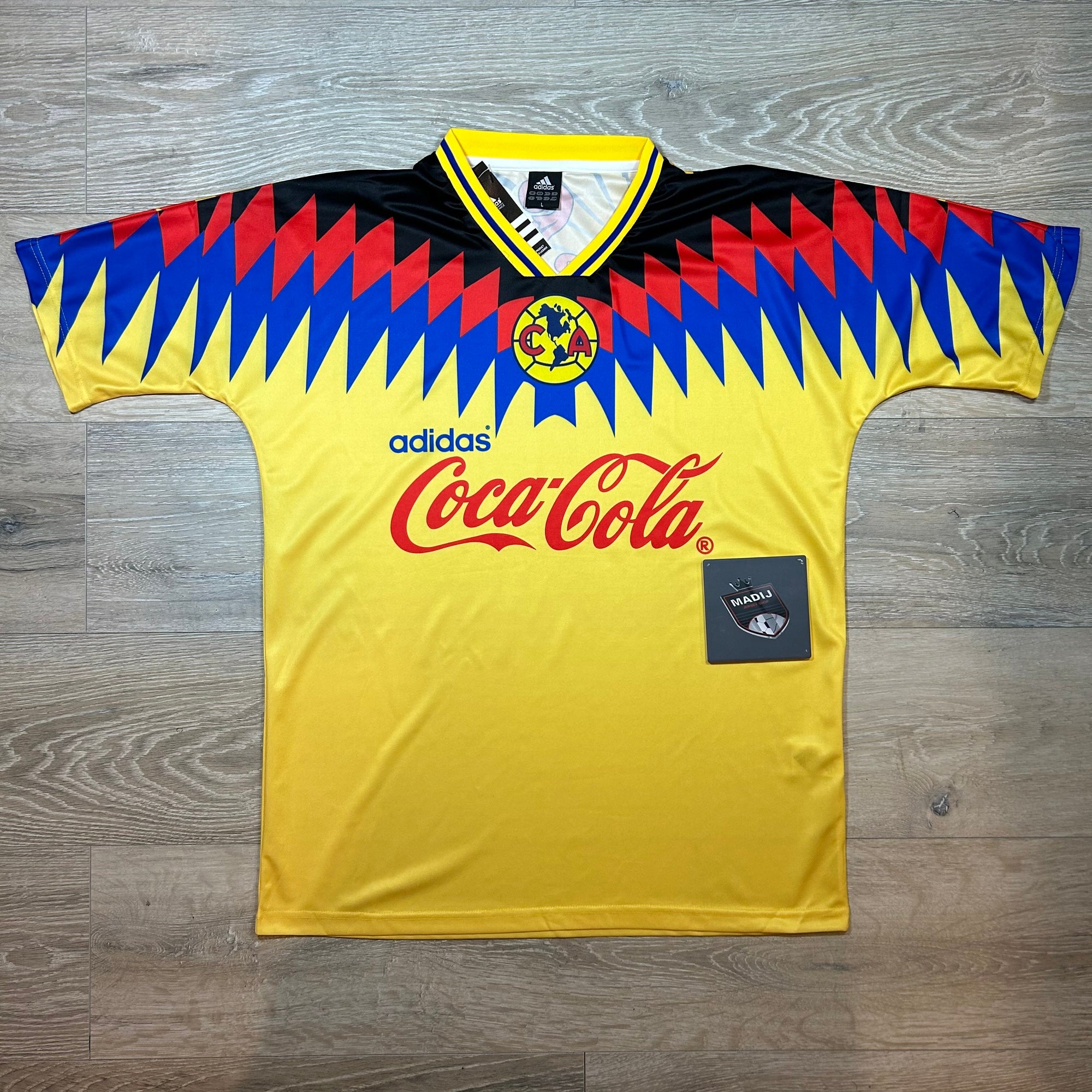 F.E.F., Shirts, Fef Ecuador Football Soccer Jersey Top Adult Xl Blue  Yellow Red