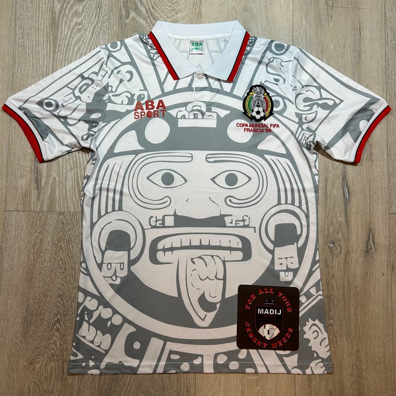 Retro 2010 Mexico Away Soccer Jersey