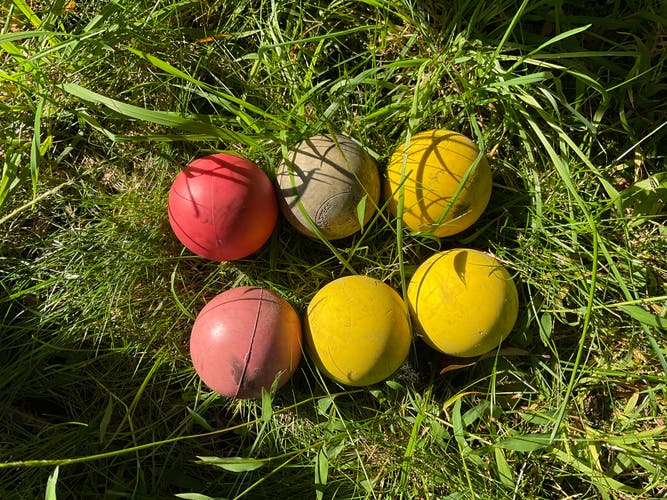 6 pack Lacrosse Ball