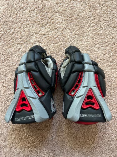 PLL Chaos Mark Glicini Game Used Maverik Rome Gloves - Autographed