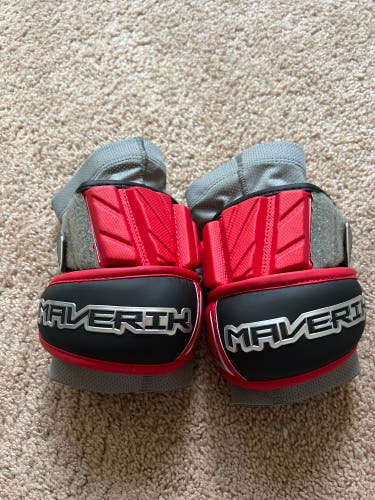 PLL Chaos Mark Glicini Game Used Maverik Max Elbow Pads - Autographed