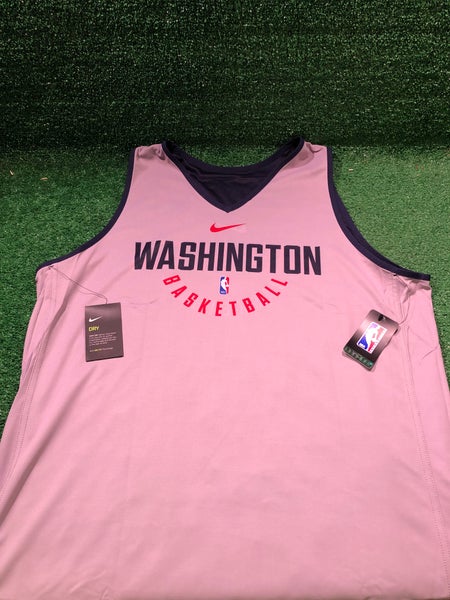 Washington Wizards Team Issued Nike Dri-Fit 2XL-T Reversible Jersey