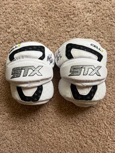 Mark Glicini STX Cell V Elbow Pads - Autographed