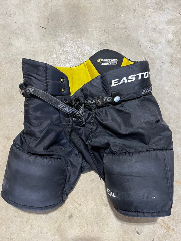 Easton Stealth 55S Black Padded Hockey Ice Pants Protective Gear Junior XS  22-24