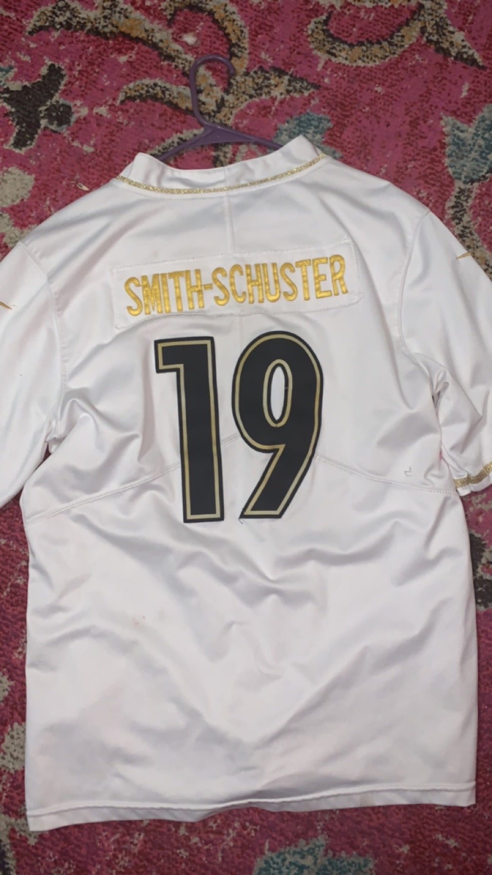 Juju Smith-Schuster gold 100 year jersey