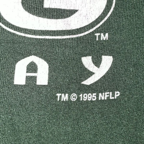 SUPER RARE Vintage 1995 Packers sweatshirt letters across chest Green Bay  football NFL Vintage 90s sweatshirt Super Bowl classic collector