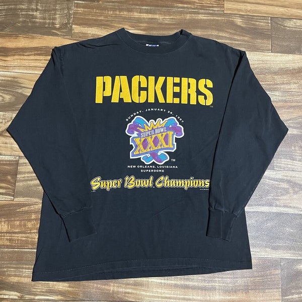 Vintage Green Bay Packers Sweatshirt Super Bowl Champions 