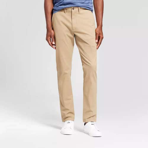 NWT Goodfellow and Co. Men's Slim Fit Chino Tan Size 31x30