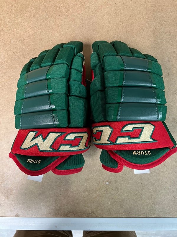 Used Arizona Kachinas Warrior Covert Pro Gloves Size 13 (Black, Green, and  Red)