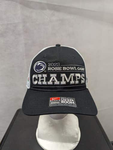 NWS Penn State Nittney Lions 2023 Rose Bowl Champions Nike Snapback Hat