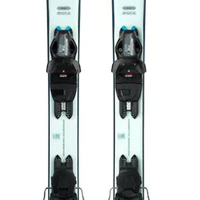 NEW 2024 Elan skis Snow White Skis women's + EL9.0 Bindings size adjustable 152cm