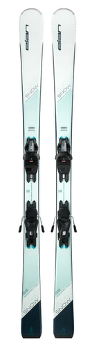 NEW 2024 Elan skis Snow White Skis women's + EL9.0 Bindings size adjustable 146cm