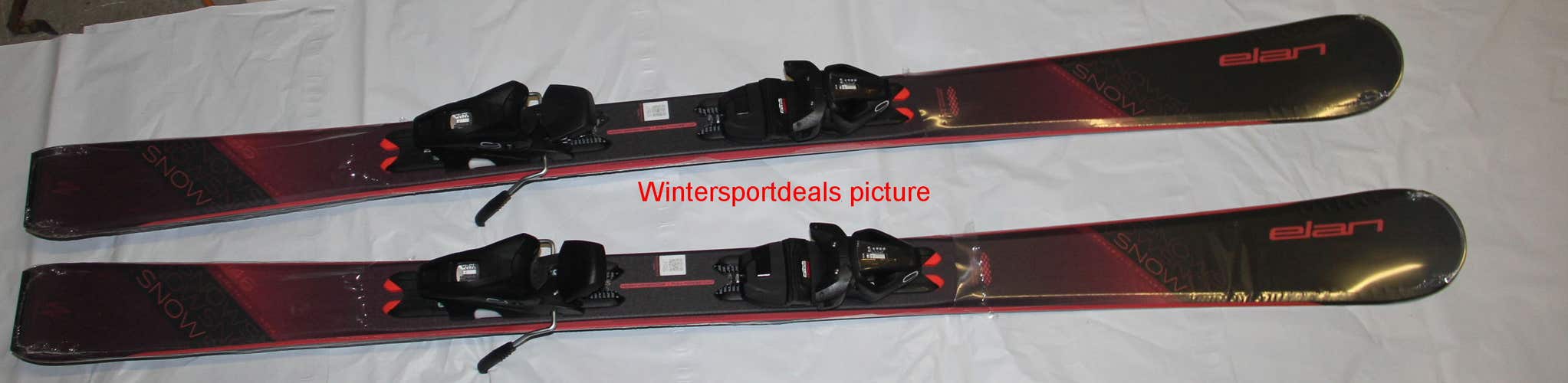 NEW 2024 Elan skis Snow black Skis women's + EL9.0 Bindings size adjustable 146cm