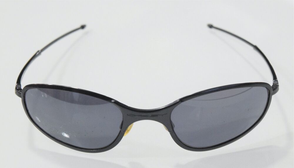 OAKLEY A WIRE THICK VINTAGE SUNGLASSES ~ NEEDS NEW LENSES, NOSE & EAR PIECES!