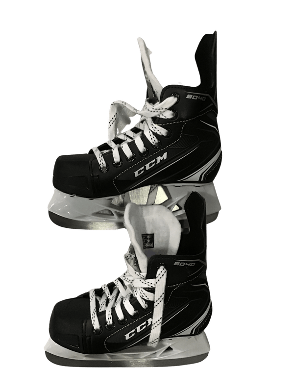 Used Ccm Tacks 3092 Junior 01 Ice Hockey Skates SidelineSwap