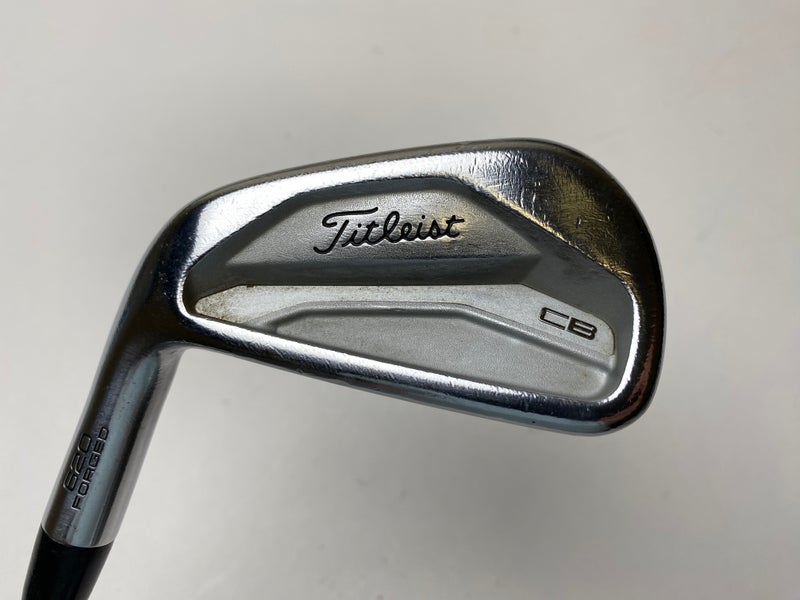 Titleist 620 CB Single 6 Iron Project X Precision Rifle 6.0 Stiff Steel Mens LH
