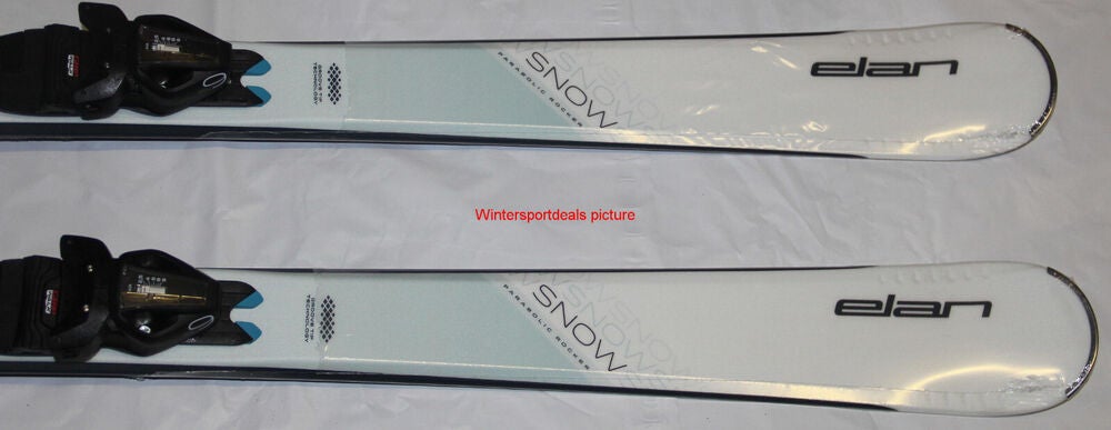 elan SNOW WHITE ＋ EL 9.0 GW SHIFT Elan Women's Snow White LS Skis w/EL 9.0 GW Shift Blac | eBay