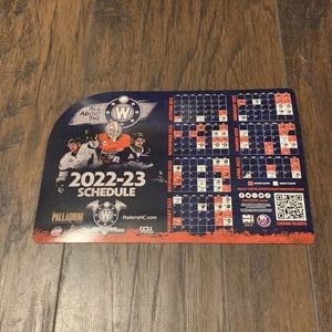 Worcester Railers Season V Fifth Anniversary ECHL 2022-23 Team Magnet Schedule
