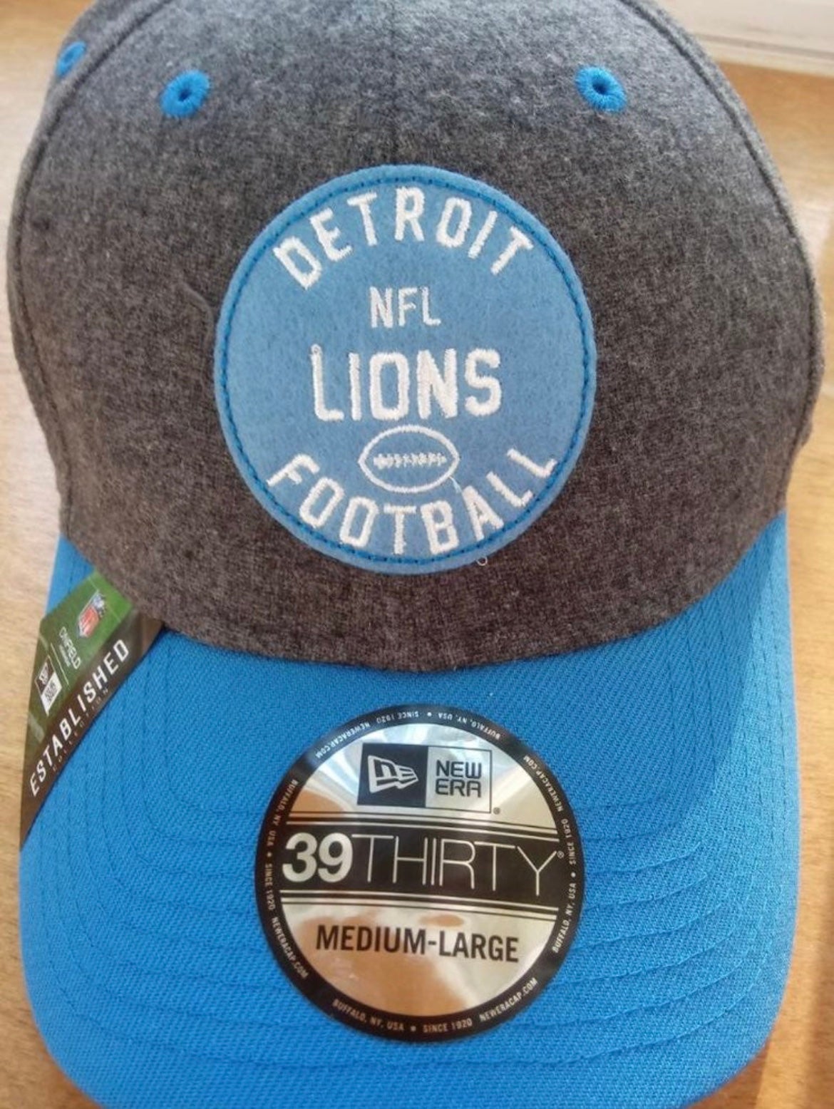 Detroit Lions New Era NFL Sideline Flexfit Hat ML