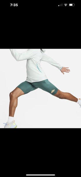 Nike Men's Dri-FIT Lava Loops 1/2 Length Trail Running Tights - Green -  Hibbett