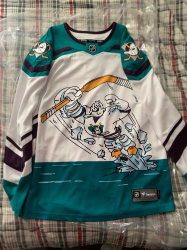 Anaheim Ducks Reverse Retro Fanatics Jersey - Large