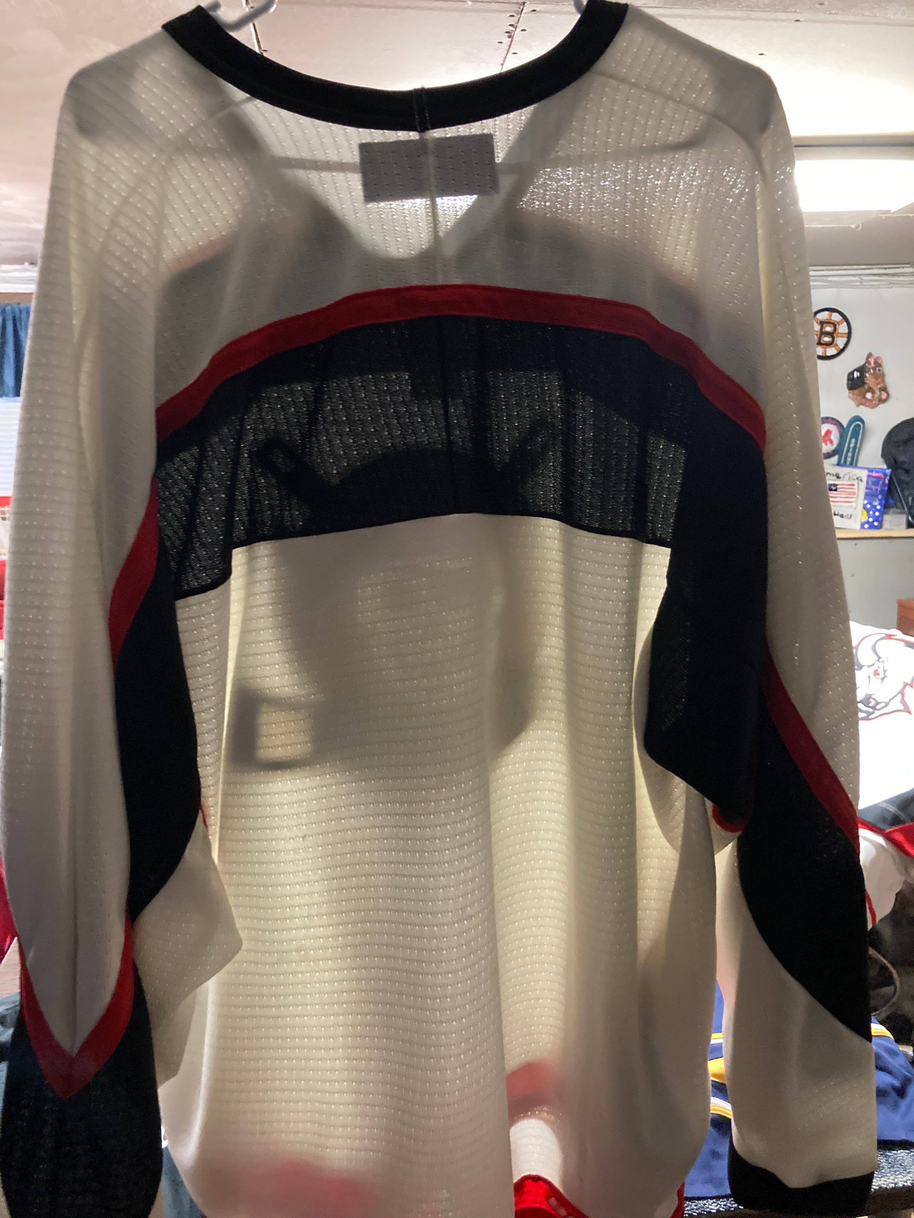 Portland Pirates White Used XXL Men's Bauer Jersey