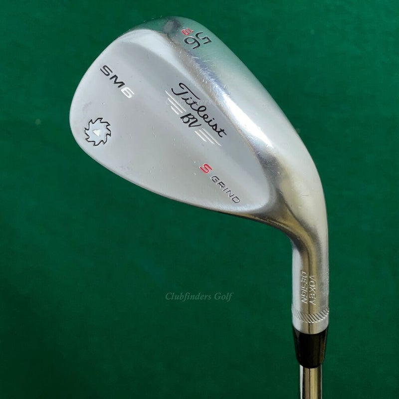 Titleist Vokey SM4 Tour Chrome 56-08 56° Sand Wedge Factory Steel