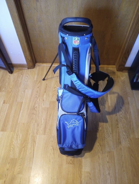 NEW Wilson Staff NFL Xtra Detroit Lions Stand Golf Bag