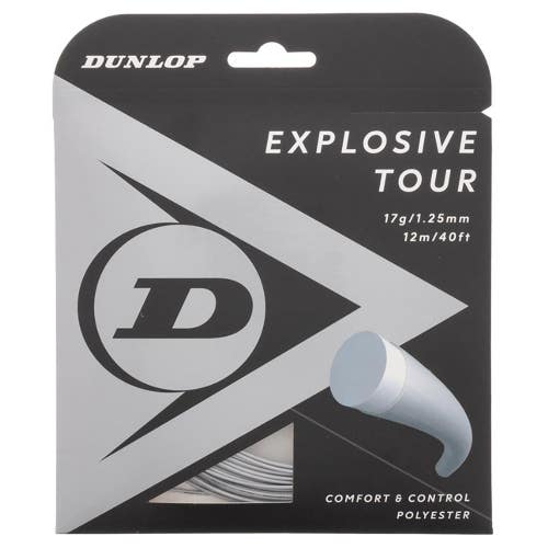 Dunlop Explosive Tour 17g Silver Tennis String Set