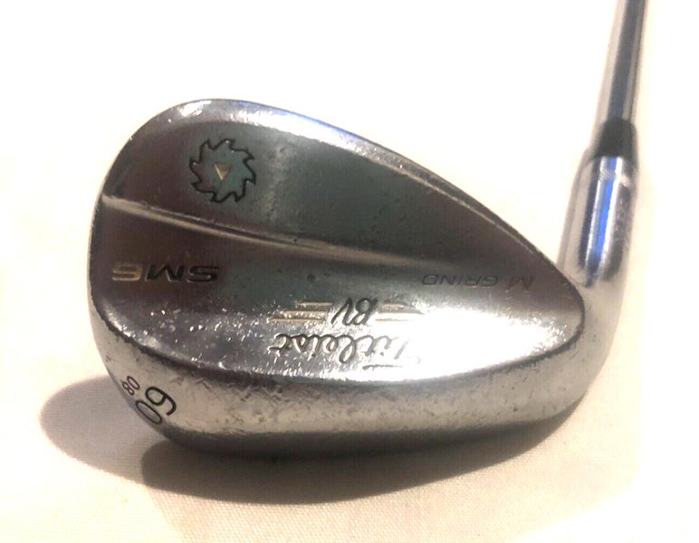 Titleist Vokey SM6 Lob Wedge 62* 08* (Tour Chrome, M Girnd, LEFT