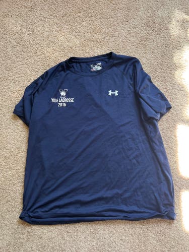Mark Glicini 2015 Yale Men's Lacrosse XL T-Shirt