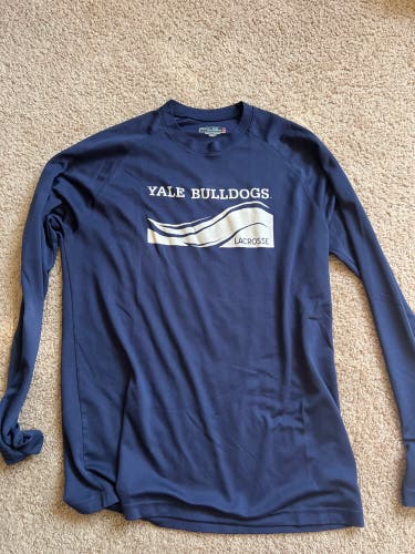 Yale Men's Lacrosse Large Long Sleeve Shirt