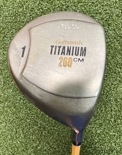 Golfsmith Titanium 9.5*  Driver ProForce 65 Gold REgular Graphite / RH /sa8186