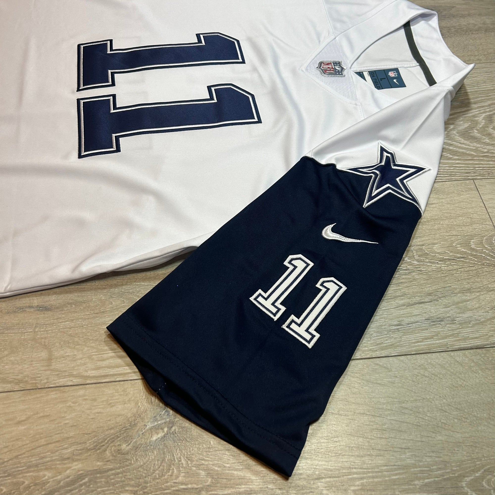 Dallas Cowboys Nike Sideline Lockup Performance Polo - Navy