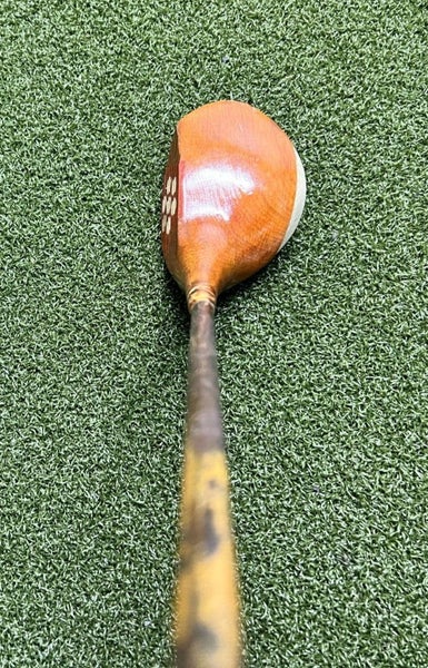 Vintage Master Spoon 3 Wood Patented / All Original w Leather Wrap Grip / sa6526