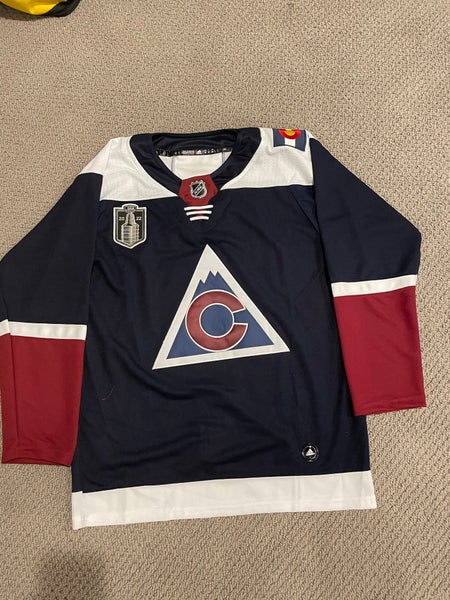 Cale Makar Colorado Avalanche alternate jersey size 50