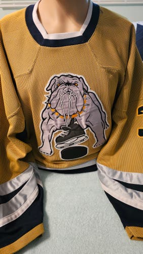 Long Beach Ice Dogs Practice Jersey (Mustard Yellow)