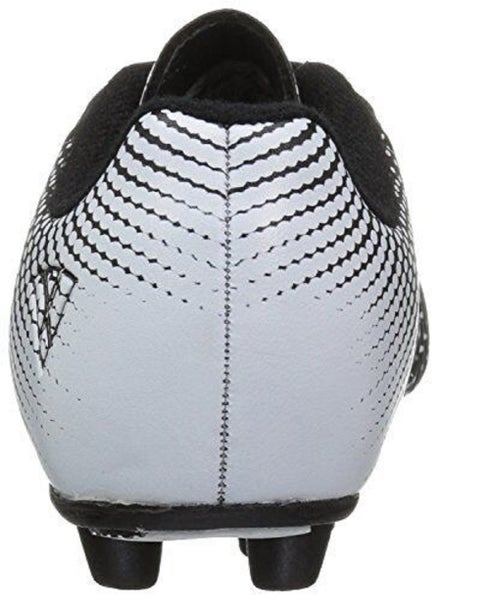 Vizari Unisex Stealth Firm Ground Soccer Shoe, Kids, Black/White, 1Y
