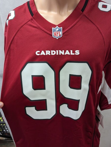 Nike Men's Nfl Arizona Cardinals (j.j. Watt) Game Football Jersey In Black