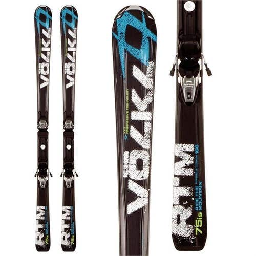 Volkl RTM 75iS 173 cm DEMO Advanced All Mountain / Carving Skis w/out Bindings