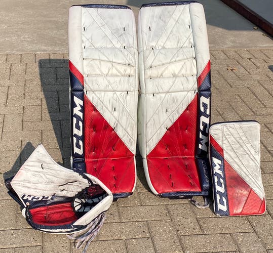 33"+1.5"  CCM E-Flex 5 Goalie Full Set Pro Stock